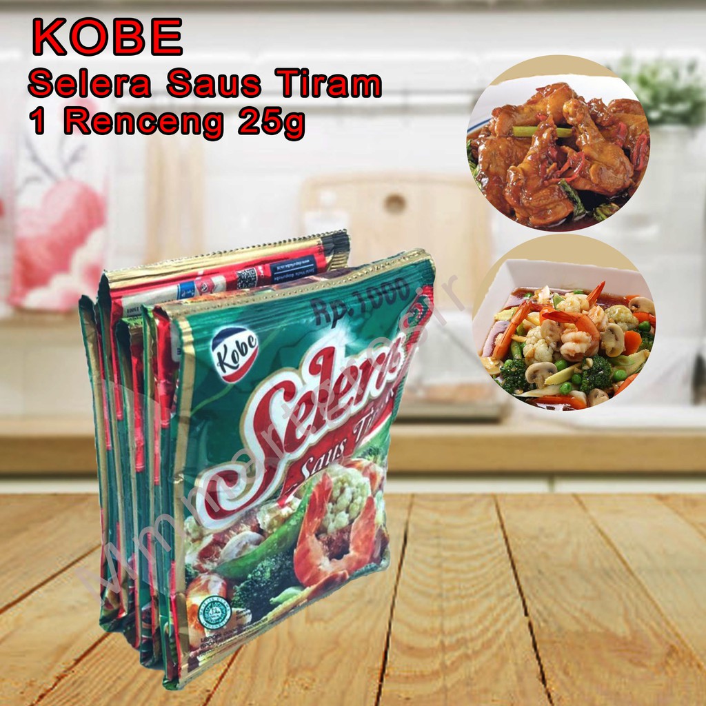 Kobe / Selera / Saus Tiram / 20g / 1 renceng / 10 pcs