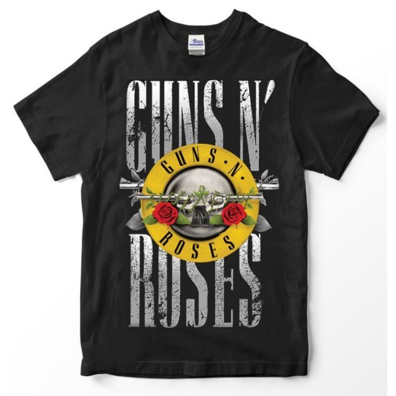 KAOS GUNS N ROSES GUNS ROSES 91-92 TSHIRT PREMIUM