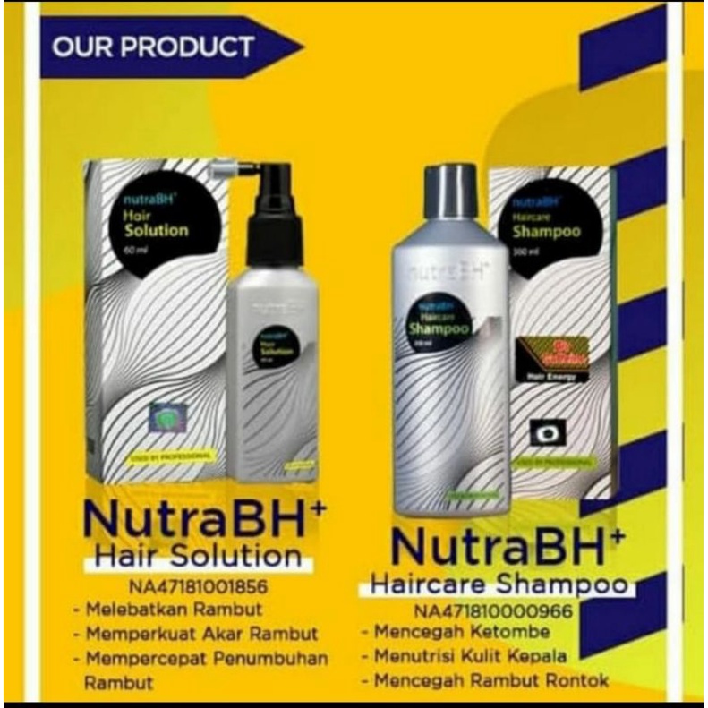 paket komplit Nutra BH plus dan shampo