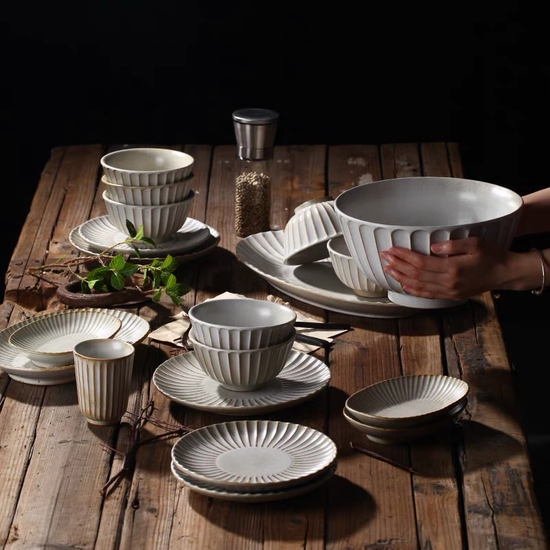 Ceramic Tableware Set Vintage Japan/Mangkok Piring keramik