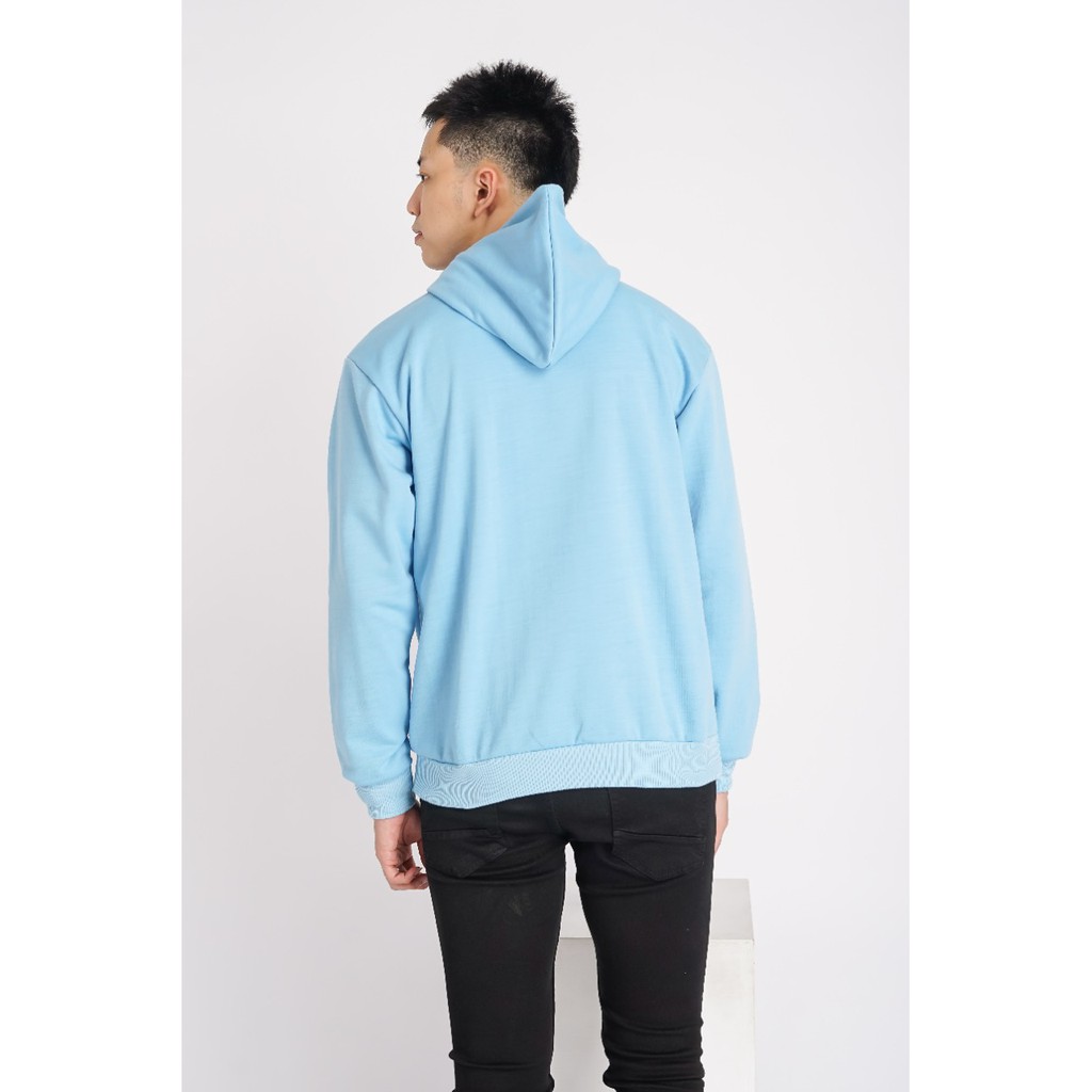 MUKZHOP - HOODIE POLOS TTL BIRU MUDA