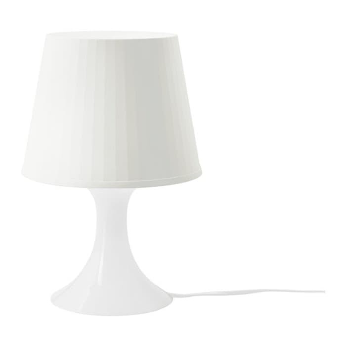 Lampu Meja lampu ruang tamu IKEA Lampan lampu kamar tidur  Putih