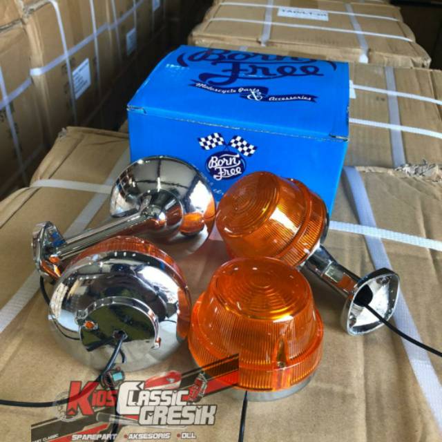 Lampu sein riting c70 import