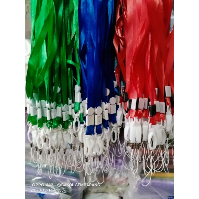 Tali Gantungan Hp Polos Handphone Bisa digantung di leher