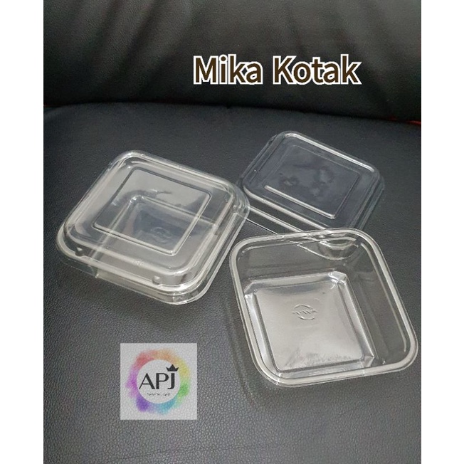

Ukf5Pc6F4H (Kuliner.Kita) Mika Kotak 350Ml Isi 50Pcs / Mika Kotak Dessert / Mika Dessert 350Ml /