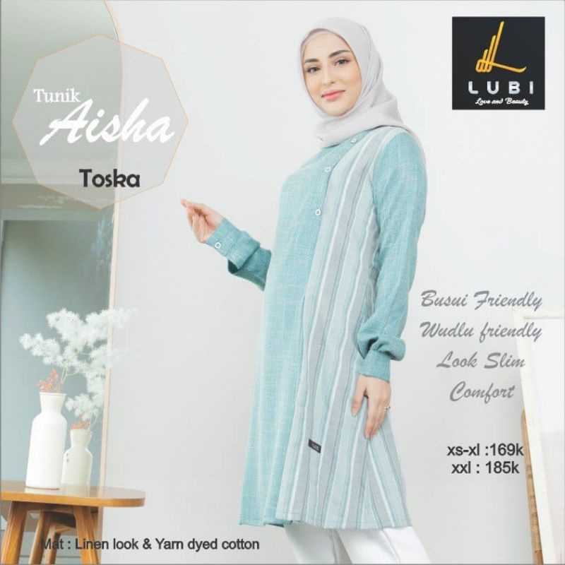 Aisha Tunik Lubi Pink Coksu Toska