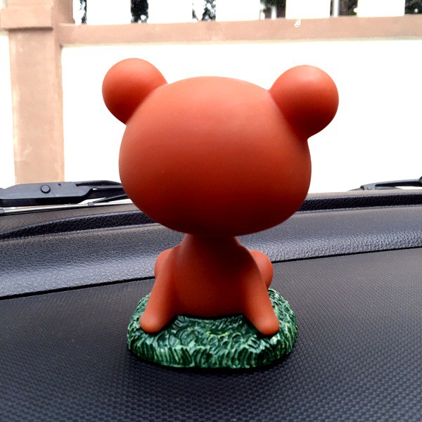 Boneka Figure Miniatur Pajangan Mobil Rilakuma