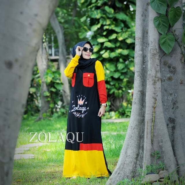 Gamis zolaqu / zolaqu original / gamis kekinian