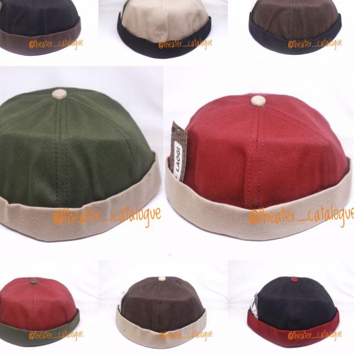 [KODE PRODUK MVDNU7773] Miki Hat Polos Premium | Topi Peci Gaul Dewasa Modern | Topi Miki Hat Distro