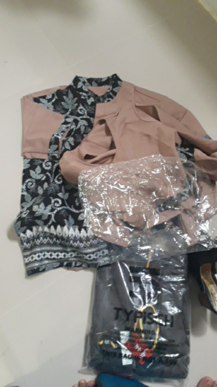 Couple Gamis Kondangan / Couple Zidan / Cp Zidan / Couple Batik Kondangan