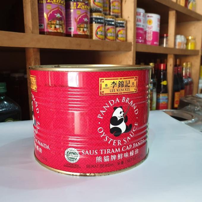 

[[COD]] Saus Tiram Cap Panda/ LKK Lee Kum Kee Osyter Sauce Kaleng 2.2kg TERUJI Kode 814