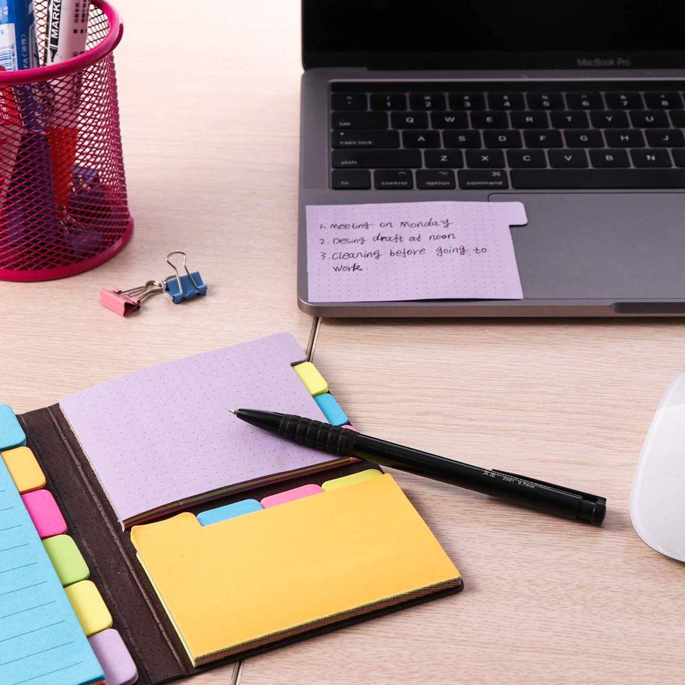 Lanfy Sticky Notes Perlengkapan Kantor Sekolah Notepad Stabilo Strip Penjadwal Kertas Self Adhesive Bendera Index Tab