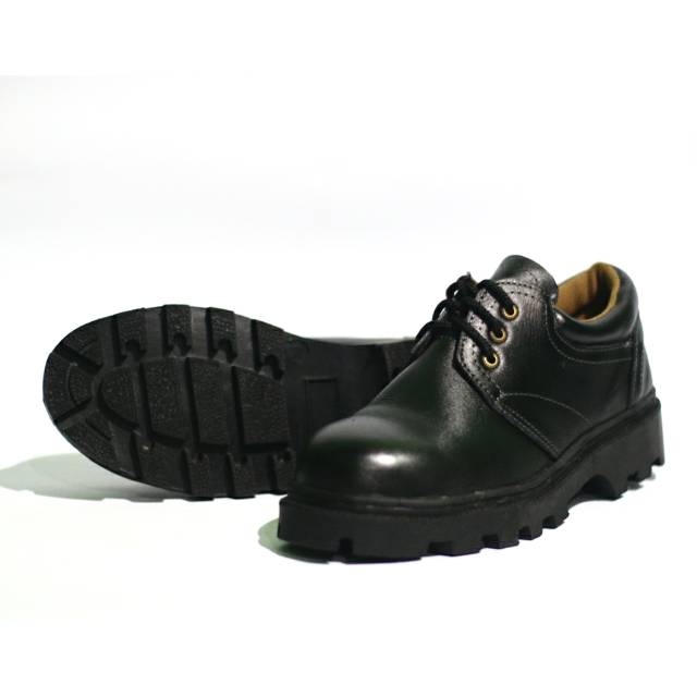 Sepatu Safety Ujung Besi/ Safety Boots Pria / Safety Boots Pendek / Safety Boots Work & Safety Tali