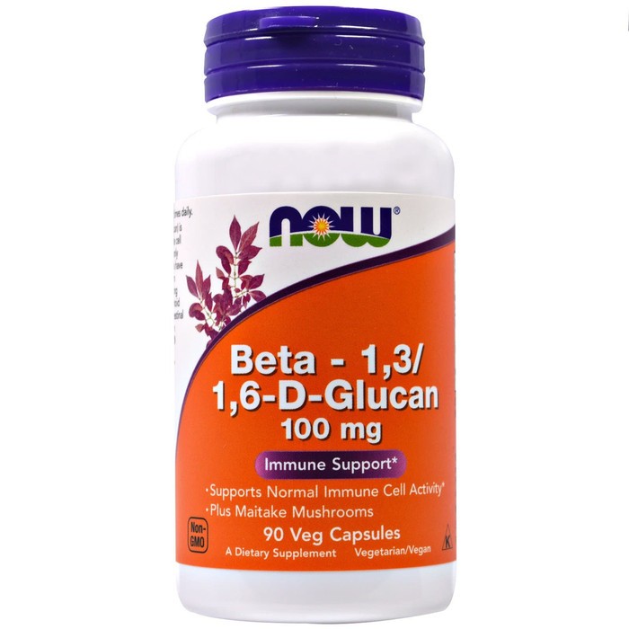 

Now Food Beta 1 Glucan 100 mg (90 Veg) Ori USA