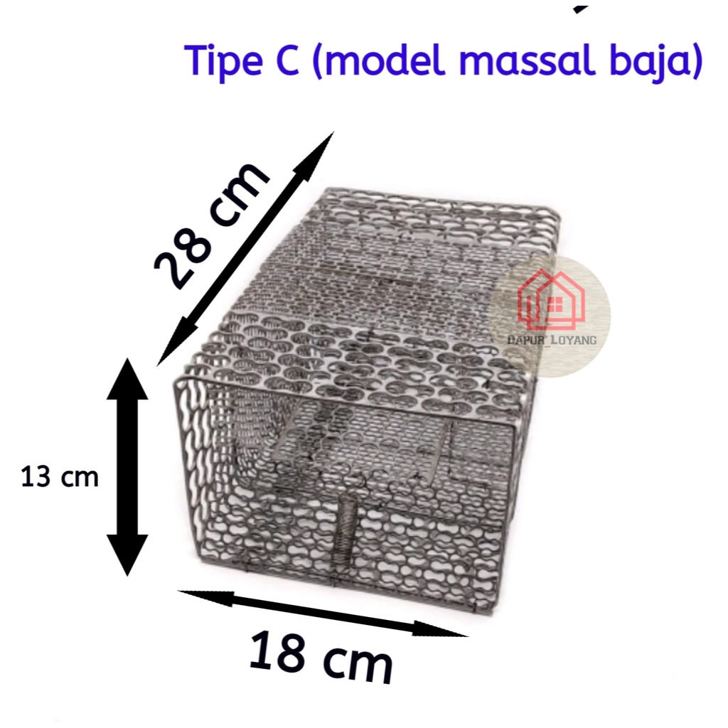 Perangkap Tikus / Jebakan Tikus / Perangkap Musang