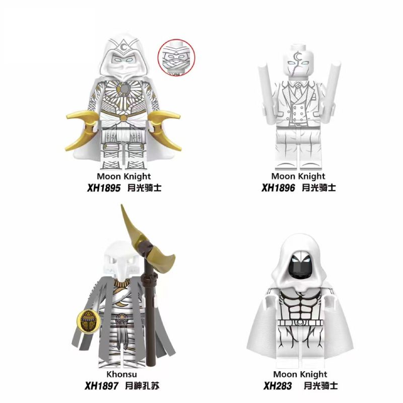 Spector Marc Moon Marvel Minifigure Knight Super Figure Minifig Hadiah Mainan Hero