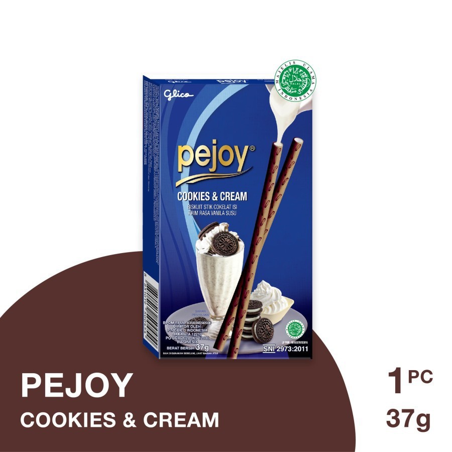 PEJOY COOKIES AND CREAM BUKAN CADBURY ATAU COKLAT SILVERQUEEN
