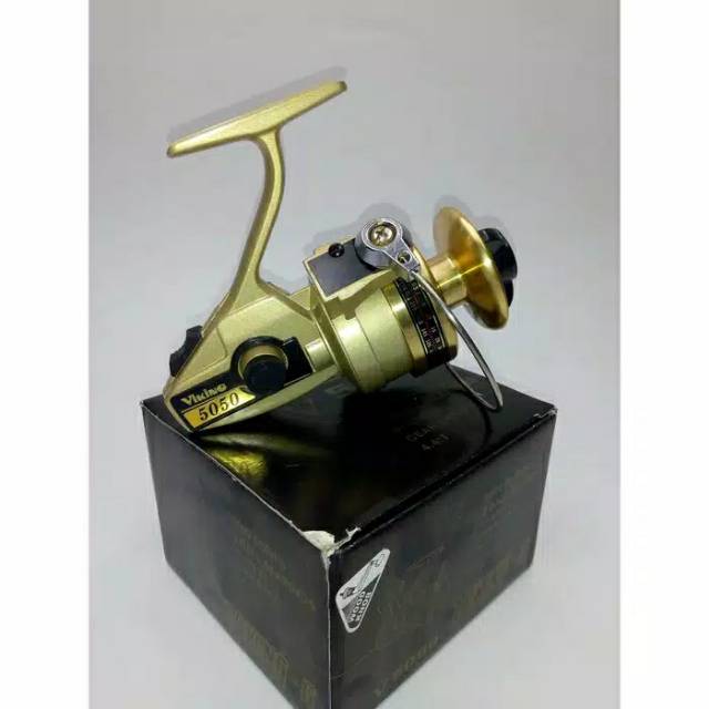 Fishing Reel / Ril Pancing Viking 5050 Wood Knob