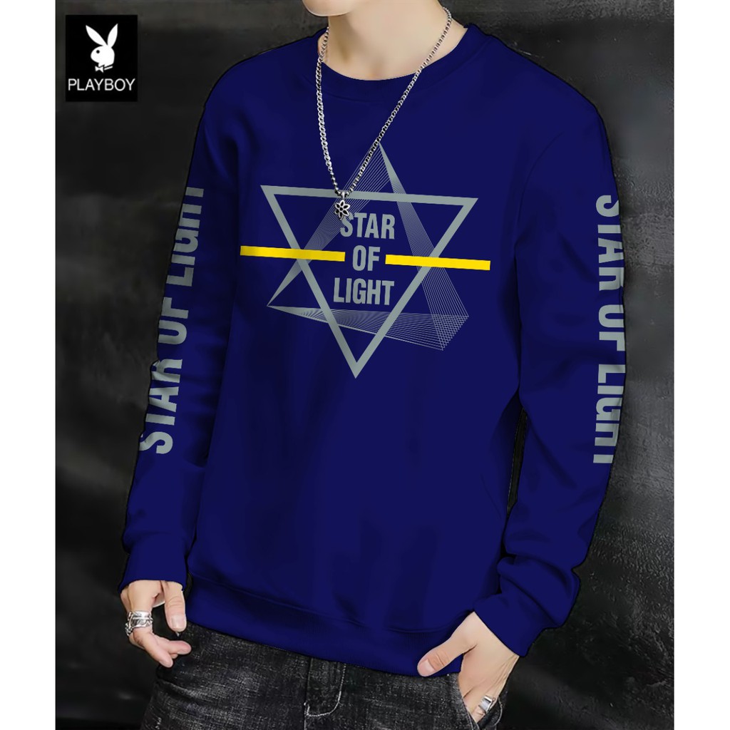 Sweater Pria/Sweter Pria/Sweter/Sweater  Panjang Star of Light Bahan Babyterry UK M-L