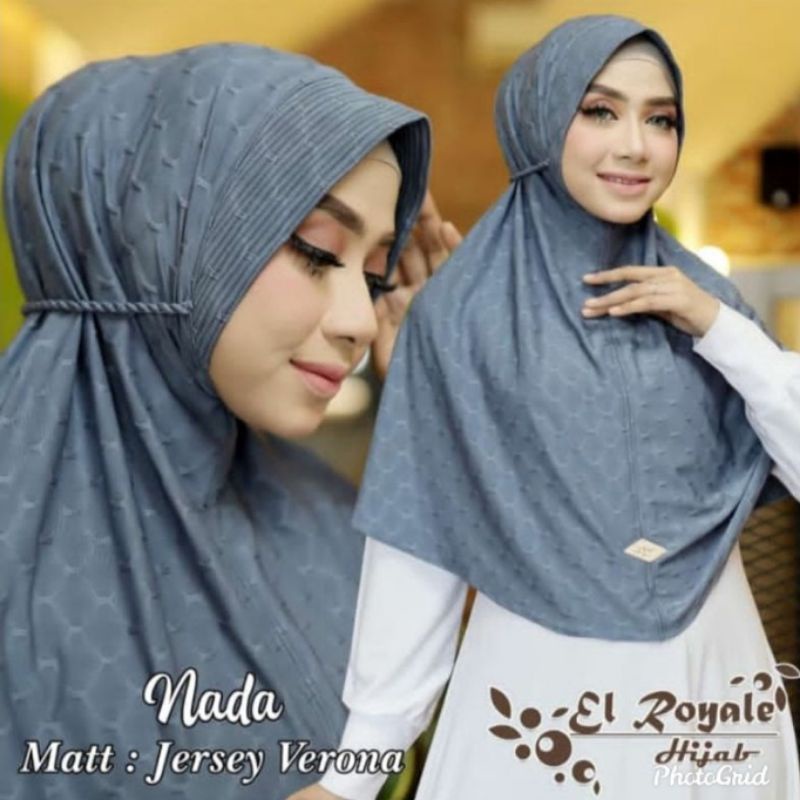HIJAB INSTAN NADA/ BERGO BY EL ROYALE