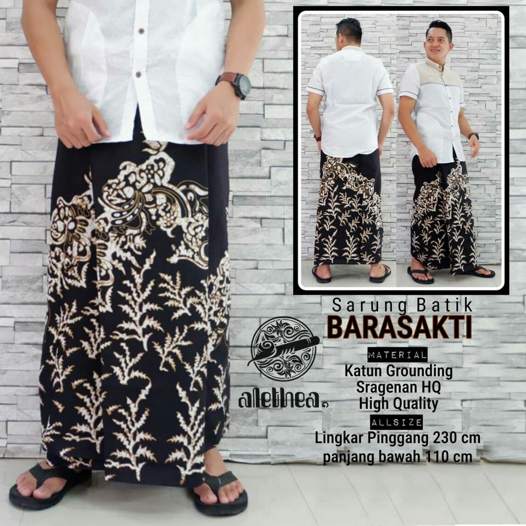 Sarung Batik Barasakti Alethea Batiksoloamanah 110.000