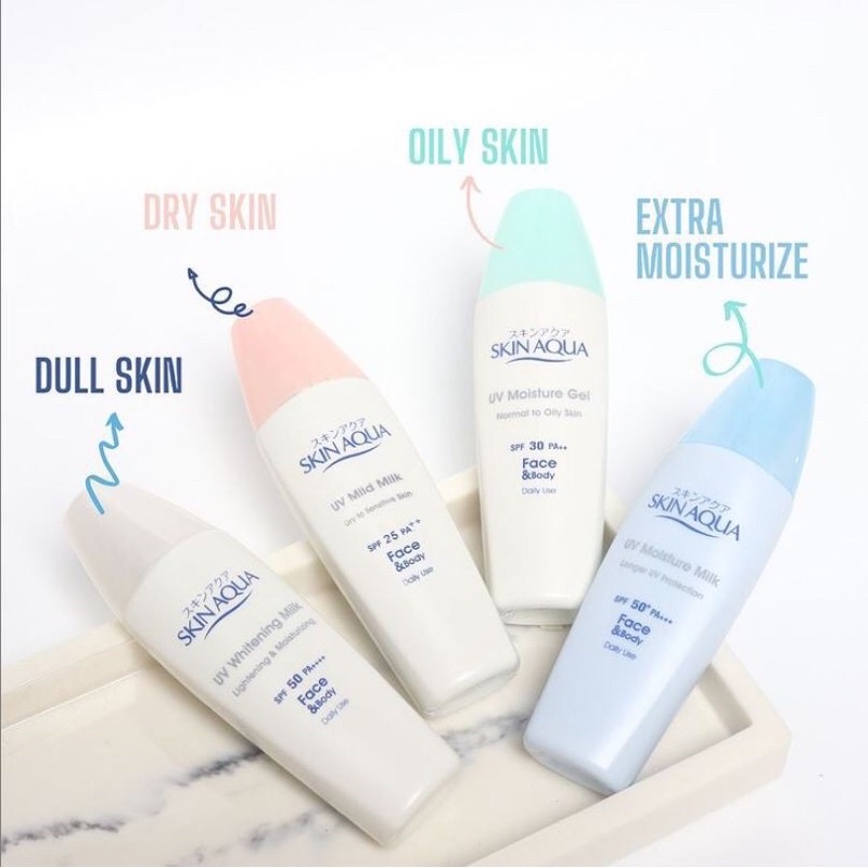 skin aqua uv moisture milk spf 50 spf 30