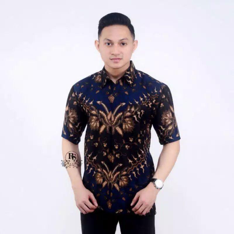 kemeja pria batik pria jumbo M L XL XXL XXXL 4XL 5XL