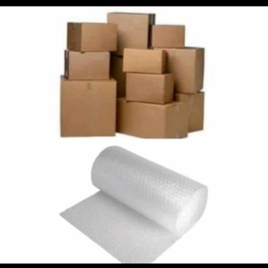 

KARDUS + BUBBLE WRAP TAMBAHAN SUPAYA AMAN SAMPAI TUJUAN