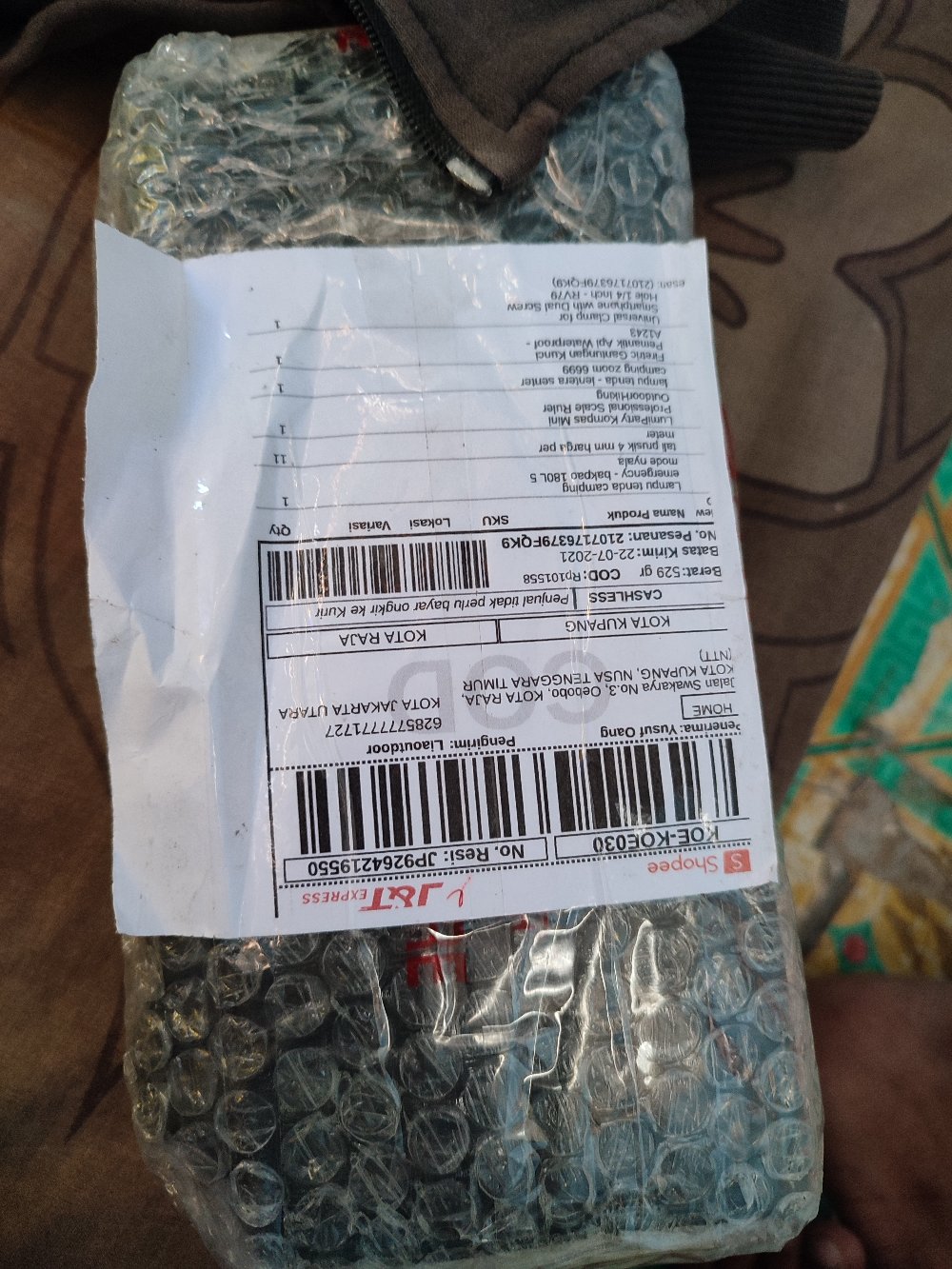 Universal Clamp For Smartphone With Dual Screw Hole 1/4 Inch - Rv79<br />