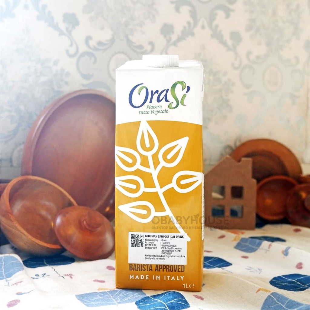 Orasi Oat Barista Milk 1 Liter / Susu Oat Vegan