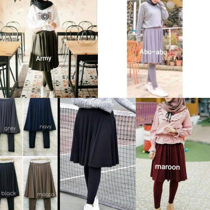 Dapetin . LEGGING ROK/LEGGING SKIRT/FASHION WANITA MUSLIM