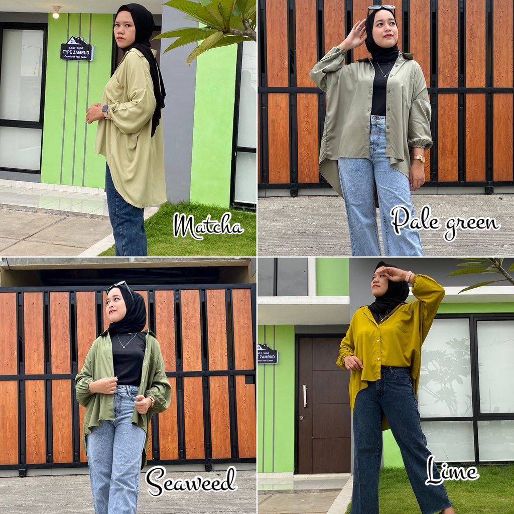 kemeja OVERSIZE rayon