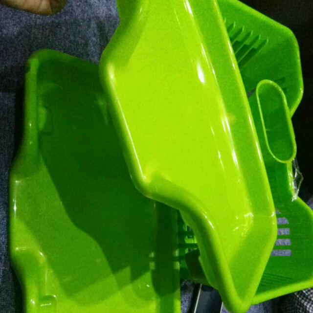 Rak Tempat Menyimpan Piring Gelas Sendok Pisau Jadi Rapi Rack Unik Ada Tirisan Air Muat Banyak