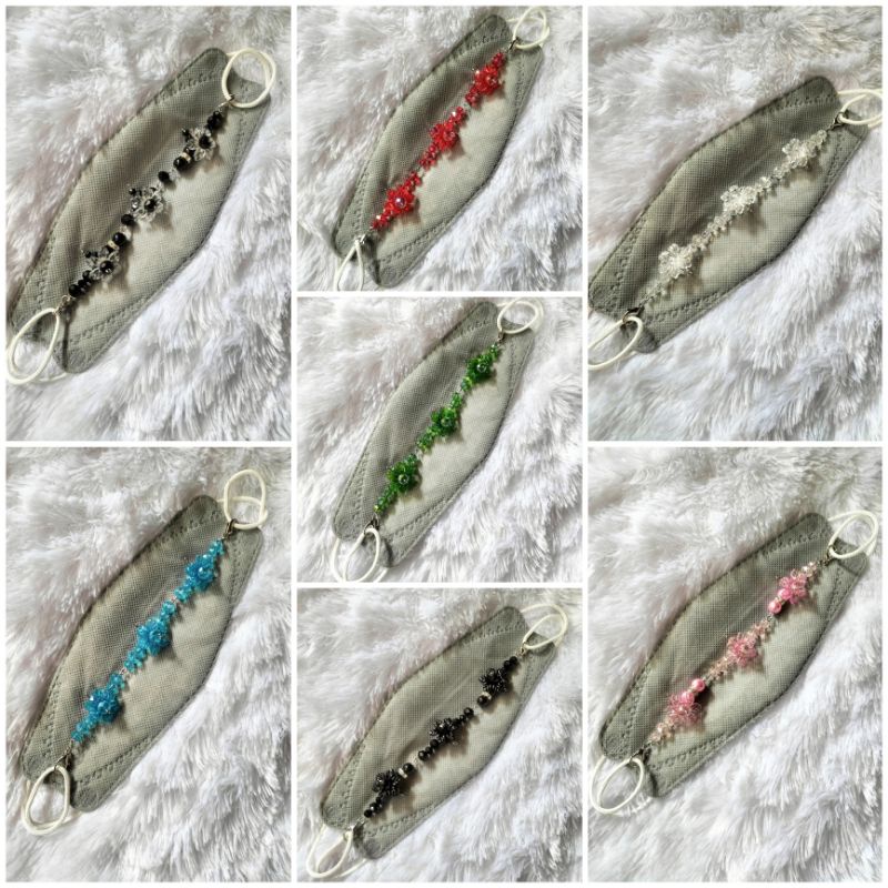 strap/connector masker kristal