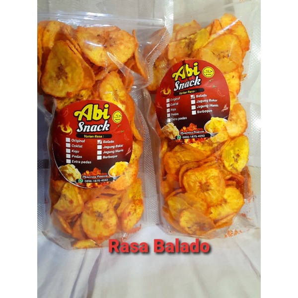 

Kripik Pisang Rasa Balado