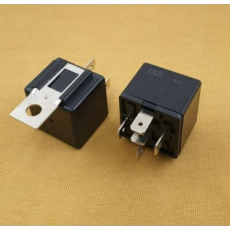 relay mobil Dc 24v 40A relay 5 kaki relay HKE 5pin