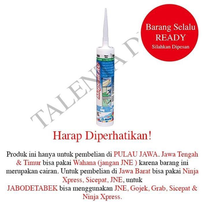 

Mapesil AC TRANSPARENT - Sealant/lem Transparan untuk akrilik limit