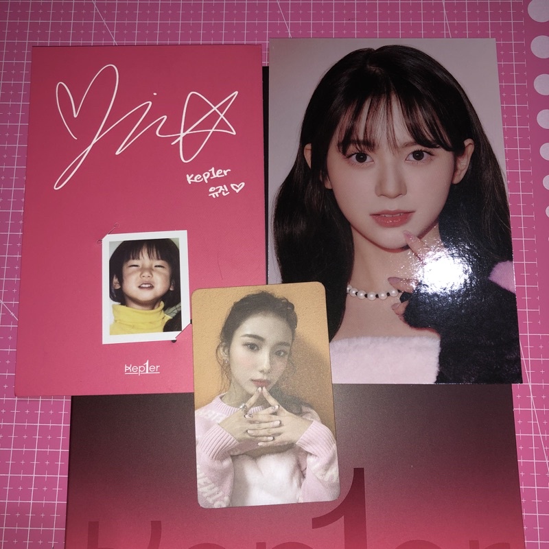 [READY] Kep1er First Impact Baby Card Yujin Postcard Mashiro Photocard Youngeun