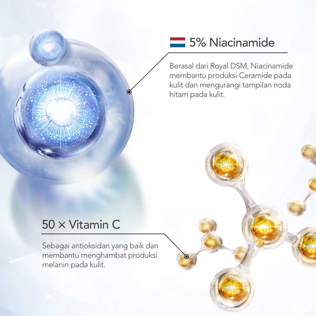 YOU The Radiance White Nourishing Serum dan Nourishing+ Serum 20ml