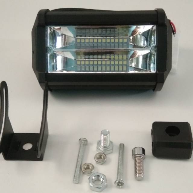 Lampu Sorot Led 24 Mata Putih dan Kuning Tembus Kabut