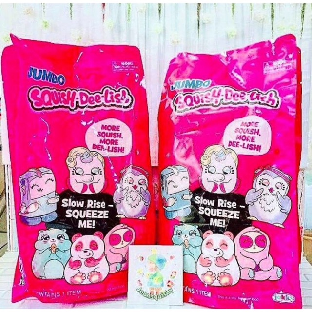 JUMBO SQUISH DEE LISH