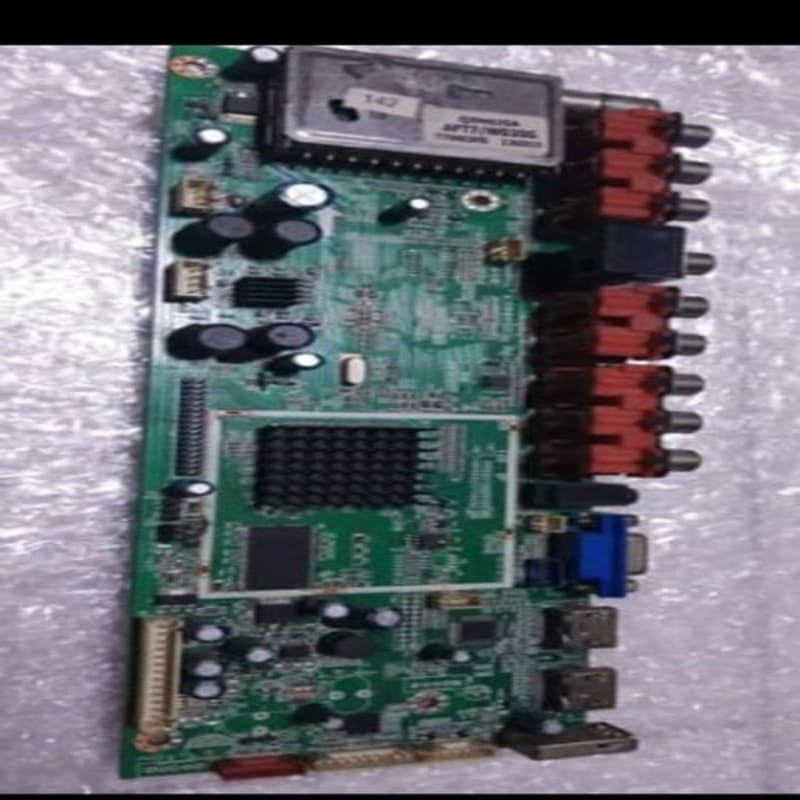 MB - MAINBOARD -MOTHERBOARD  MESIN TV LCD POLYTRON PLM 32T15 - 32 T 15 - BATAM PART
