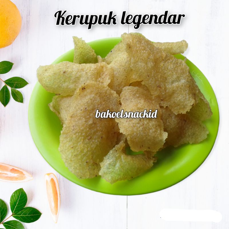 

Kerupuk legendar mentah