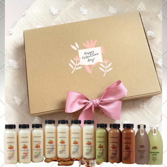 

BAYAR COD Hampers 5 Susu Almond TERGOKIL