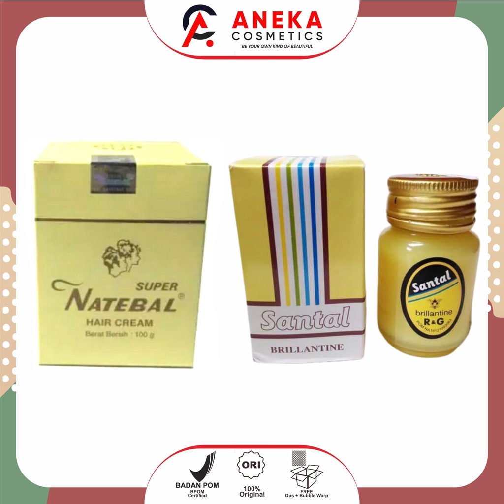 SANTAL & SUPER NATEBAL | MINYAK RAMBUT UNTUK SEMUA UMUR | REMAJA | DEWASA | GLOWING | BERSIH | TAHAN