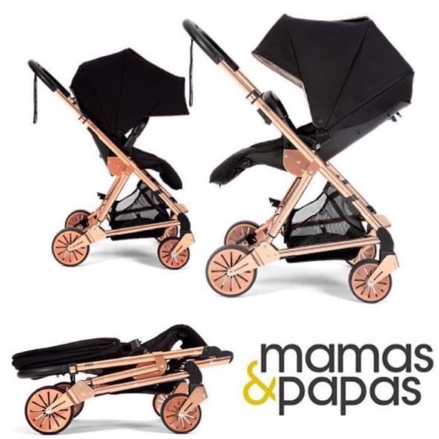 mamas and papas urbo2 rose gold