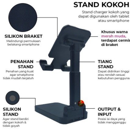 Stand Holder Powerbank Suport All type USB