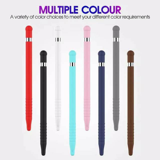 

DHS Soft Silicon Case For Apple Pencil 1 Stylus Pen Protective Cover Pouch