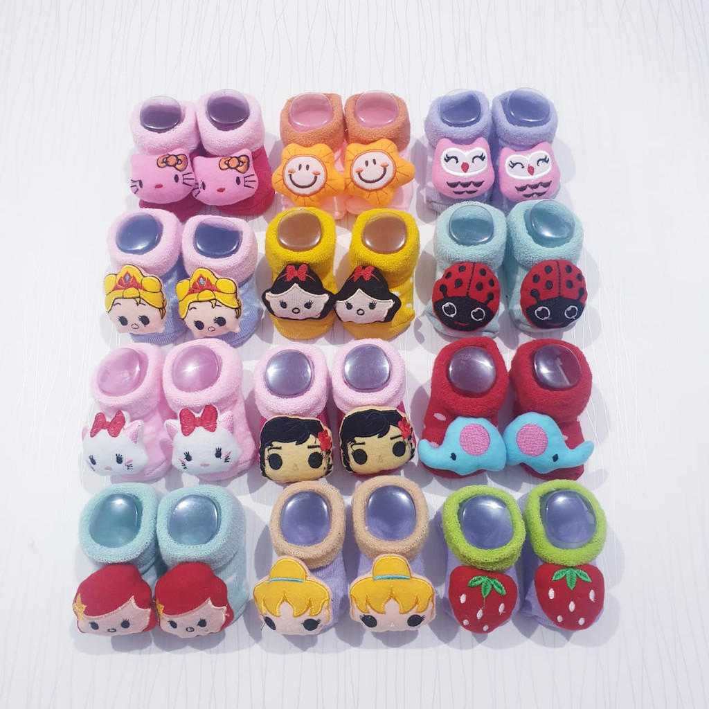 COD Bayar Ditempat Kaos Kaki 3D Avery Baby Alicia
