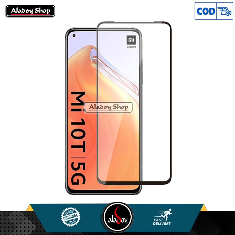 Tempered Glass Xiaomi Mi 10T Anti Gores Tempered Glass Full Layar